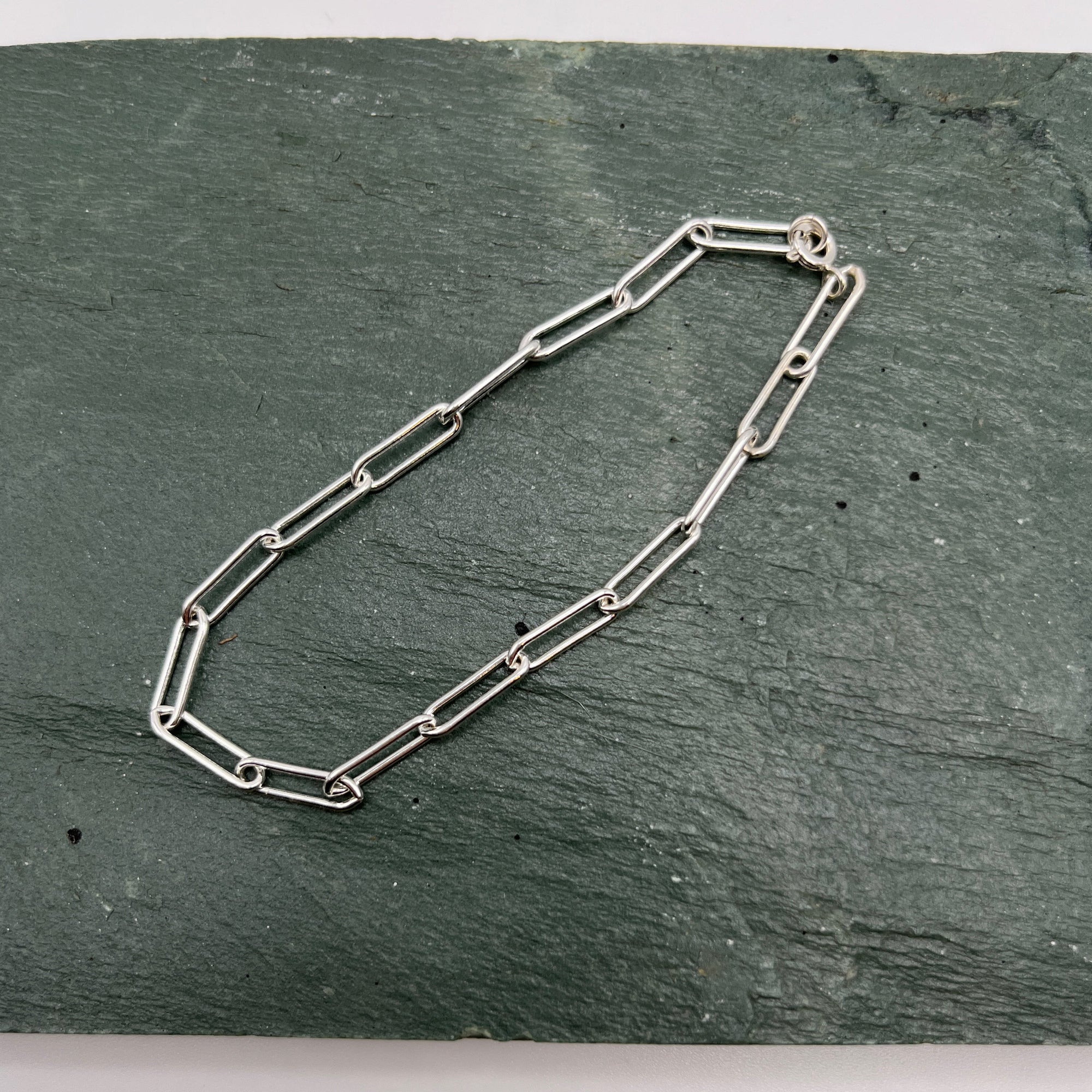 Teddi Paperclip Chain Bracelet