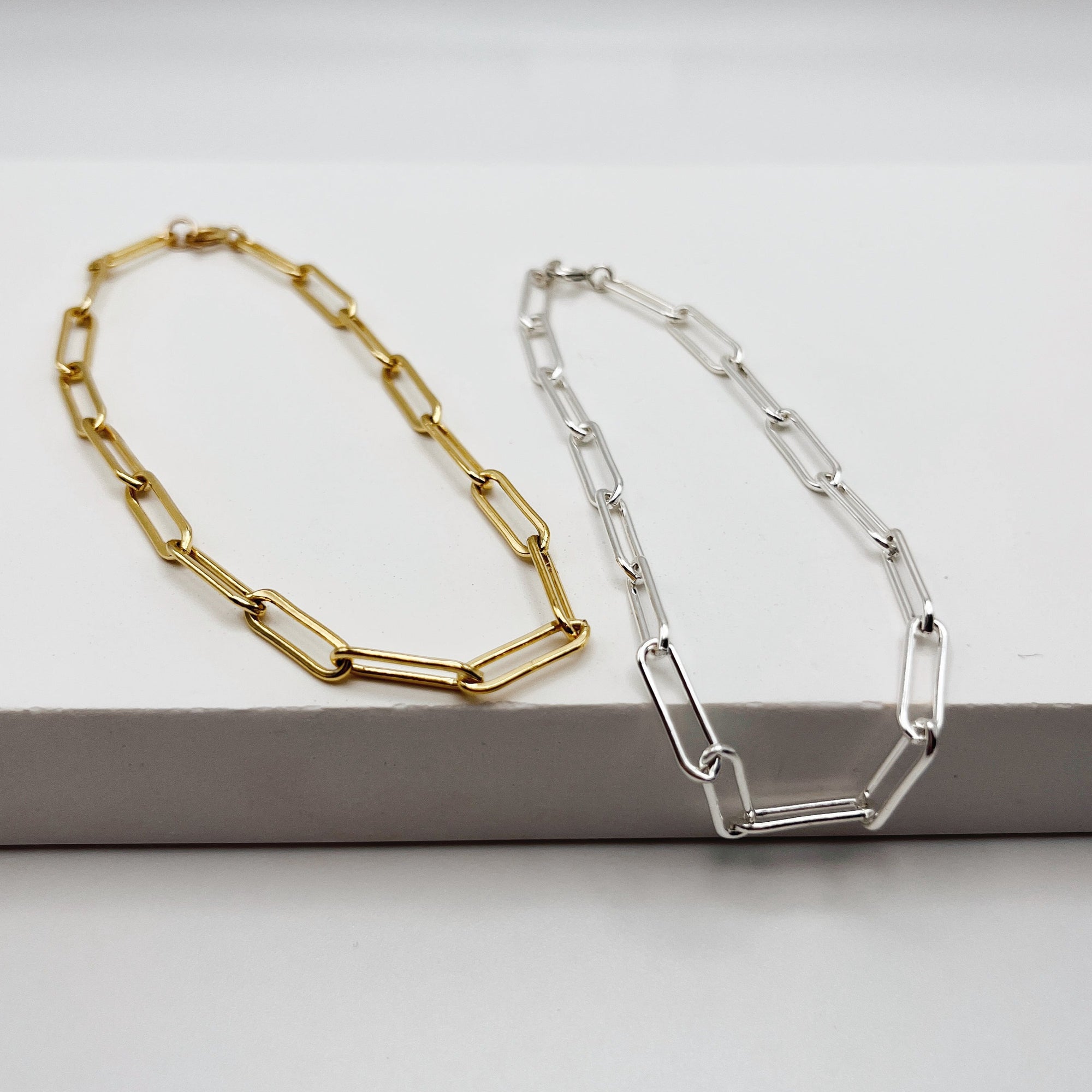 Teddi Paperclip Chain Bracelet