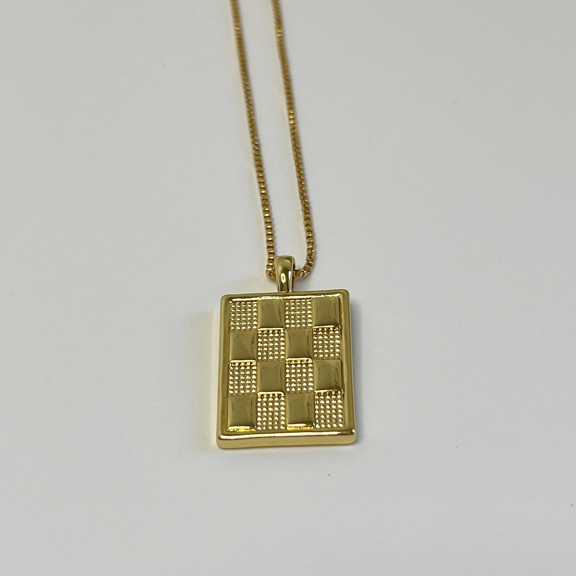 Skye Checkered Necklace