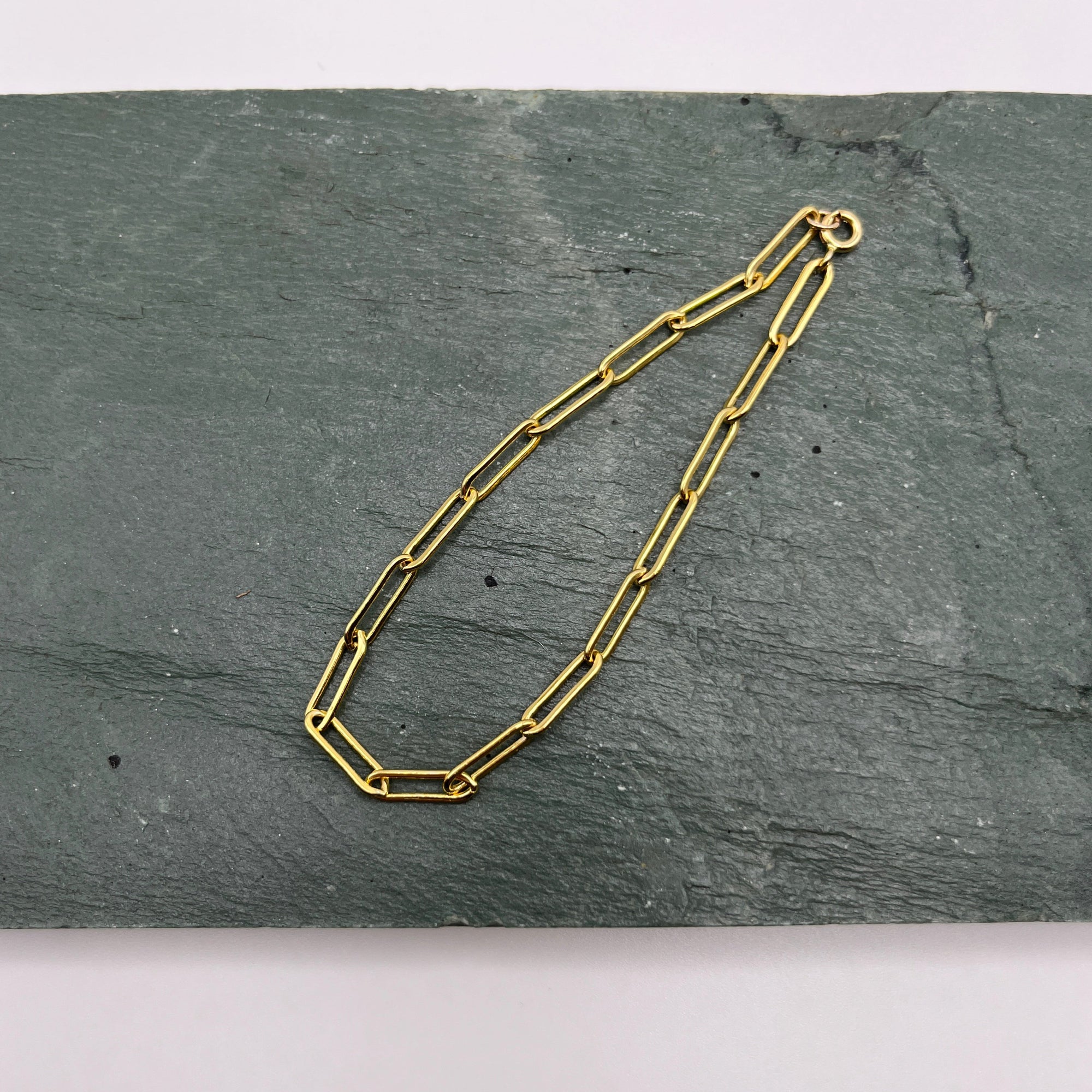 Teddi Paperclip Chain Bracelet
